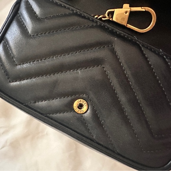 Gucci super mini marmont black bag - Picture 10 of 15